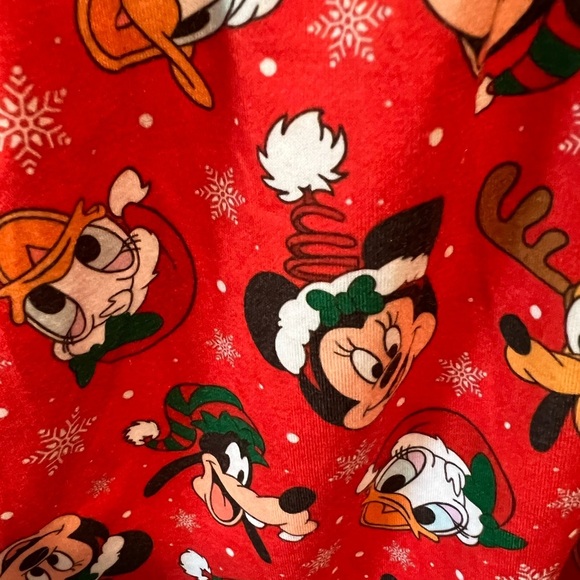 Disney Christmas  Pajama Pants, size XL, The Smocked Dog boutique, see desc. EUC - Picture 5 of 12